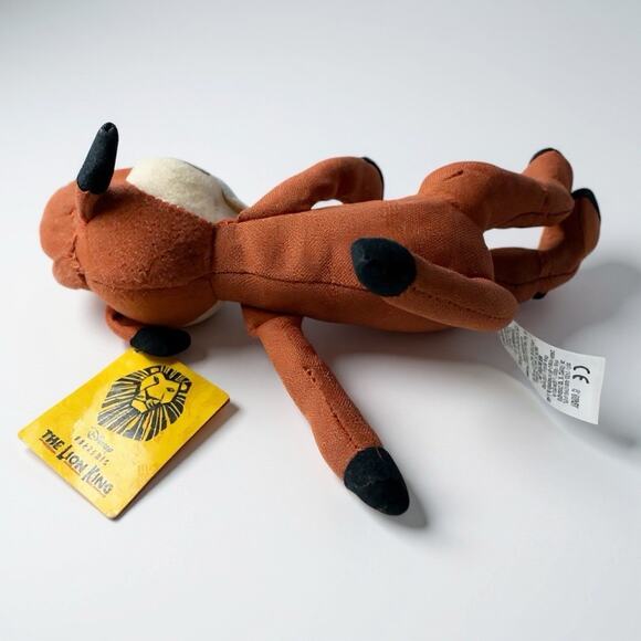 Disney’s The Lion King Broadway Musical Timon Meercat Plush 10" Julie Taymor - Picture 3 of 5